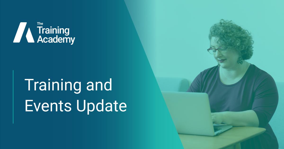 Your training and events this month