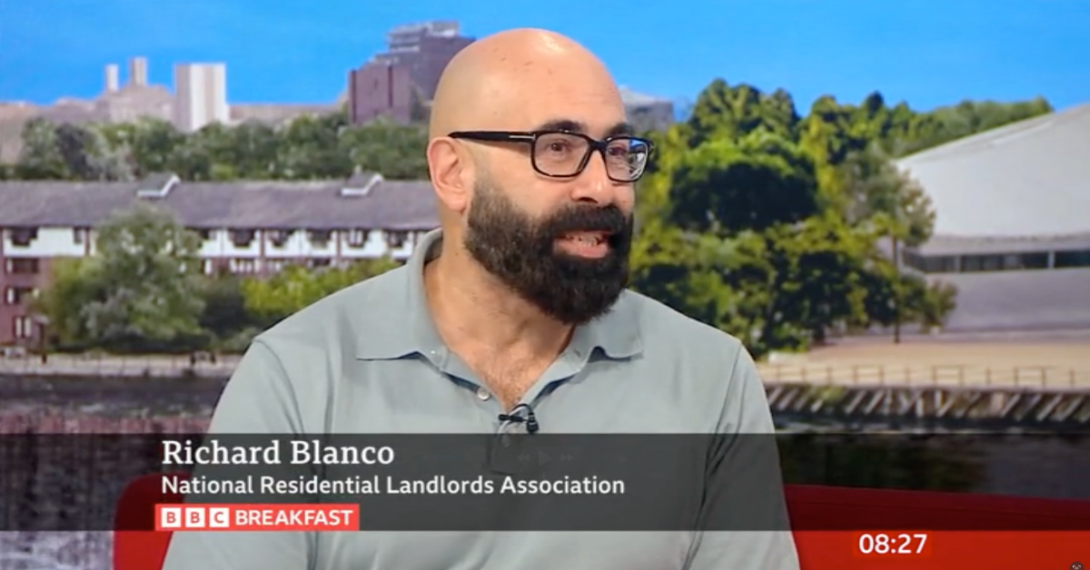 NRLA on BBC Breakfast sofa