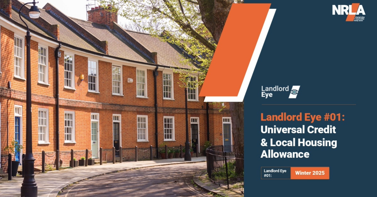 Landlord Eye #01 - Universal Credit & Local Housing Allowance