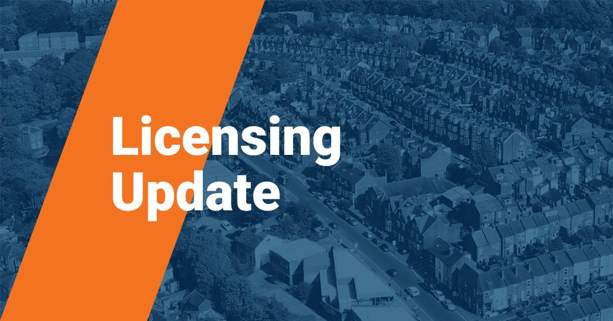 Your licensing blog for April